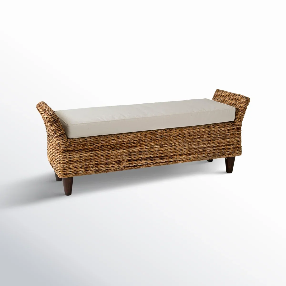 Amalfi Woven Upholstered Bench