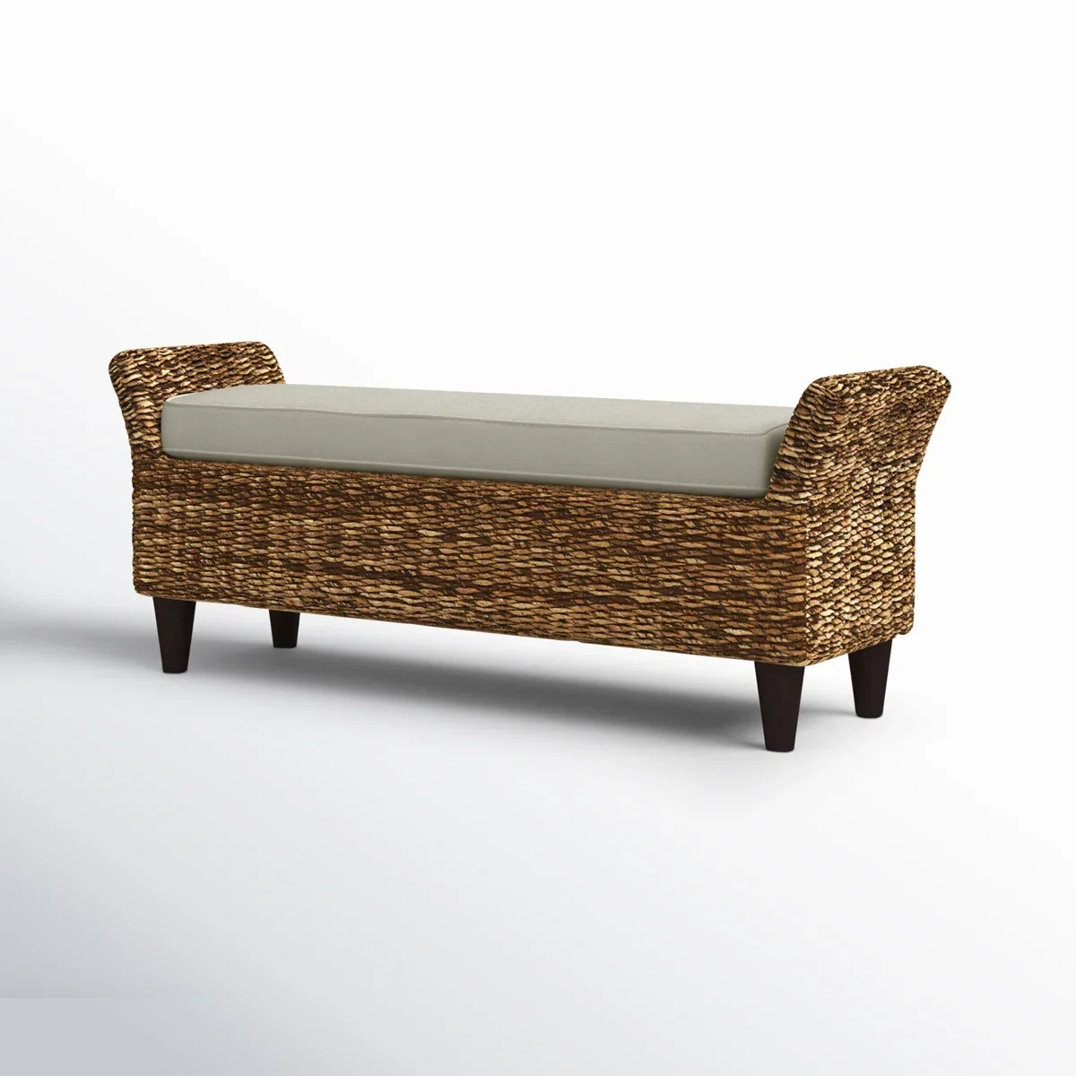 Amalfi Woven Upholstered Bench