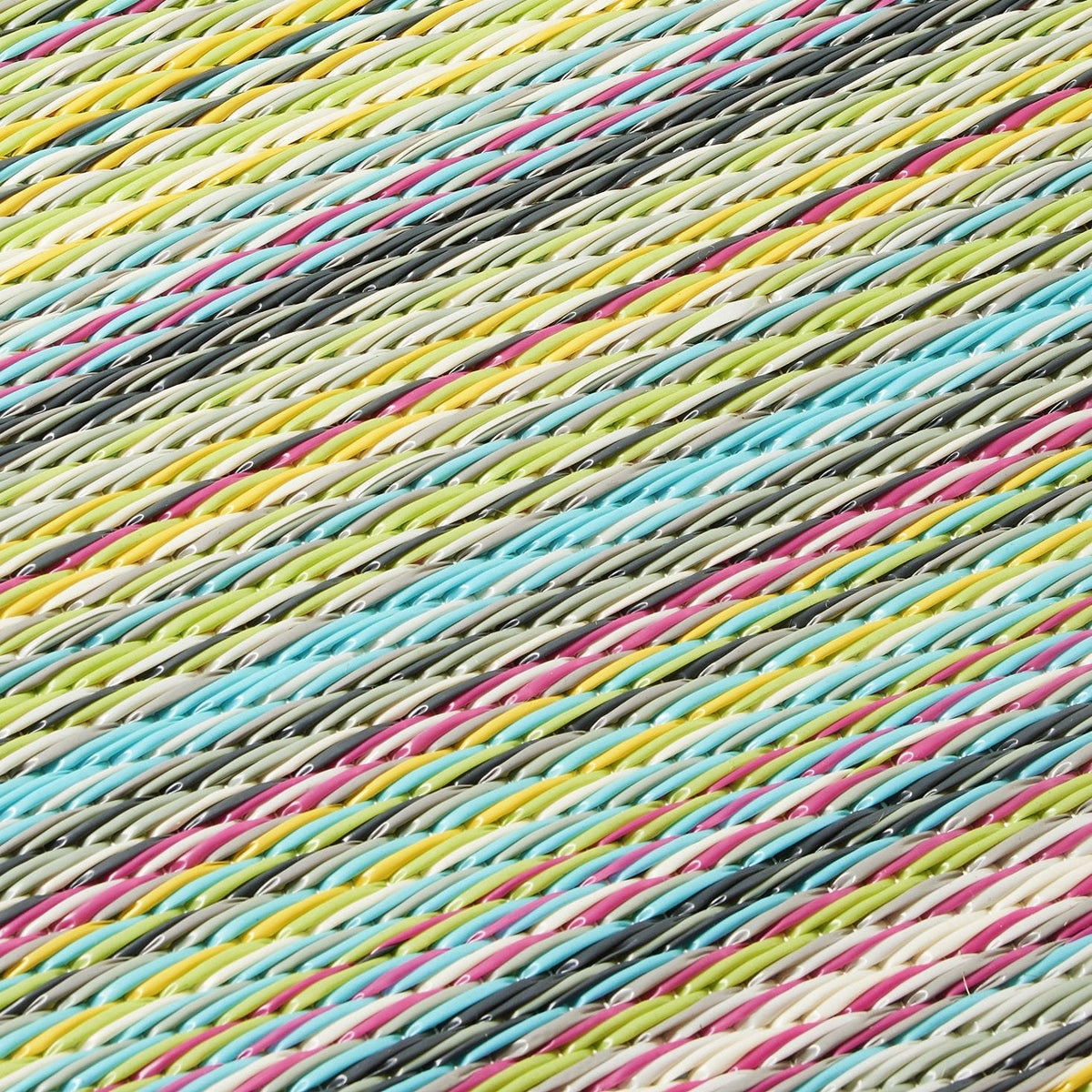 Cancun - Candy Striped Outdoor Rug for Patio