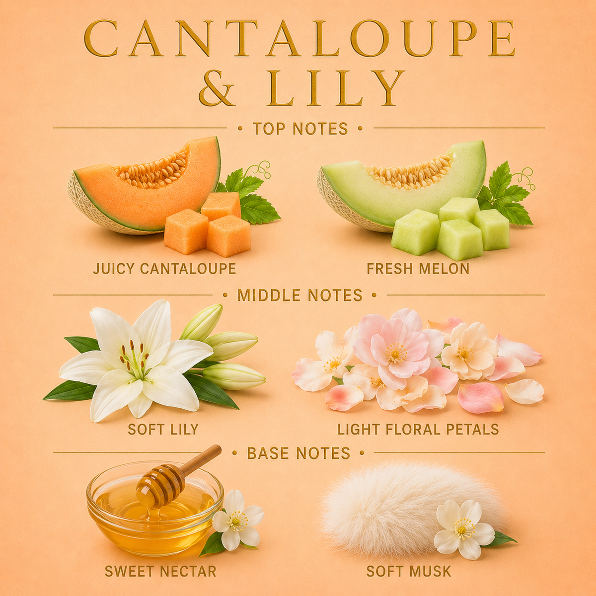 Cantaloupe & Lily Body Wash