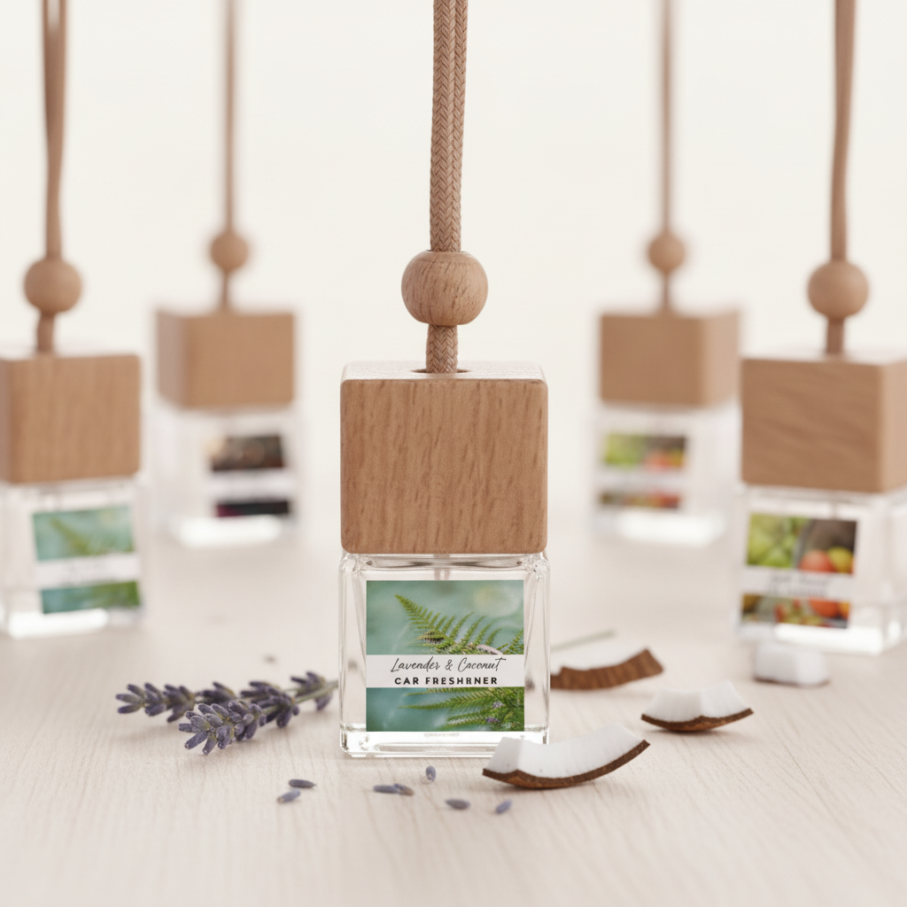 Bold & Masculine Hanging Car Freshener Collection – Woods, Amber & Smoke