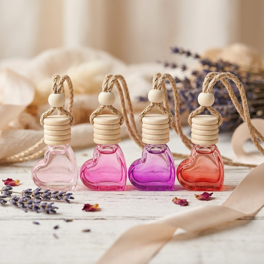 Clean & Fresh Hanging Car Freshener Collection – Crisp Linen & Cotton