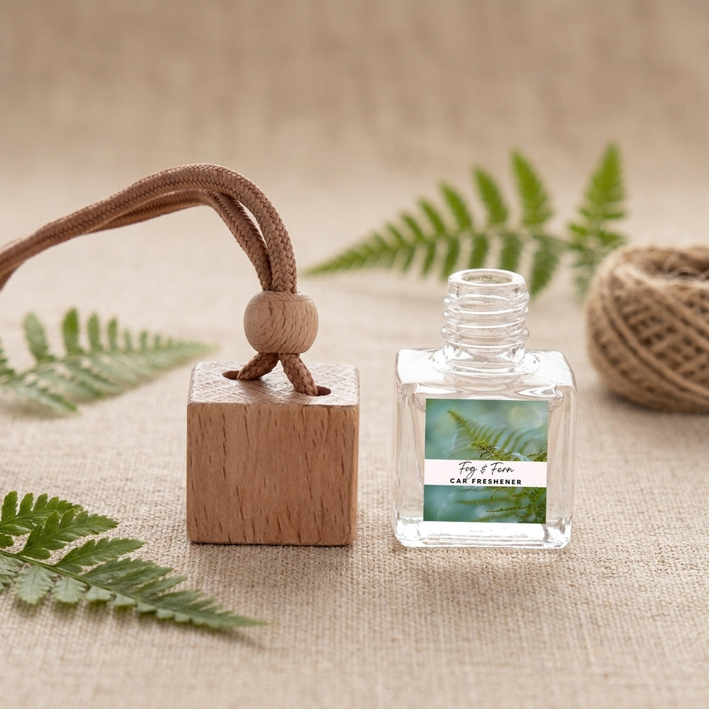 Clean & Fresh Hanging Car Freshener Collection – Crisp Linen & Cotton