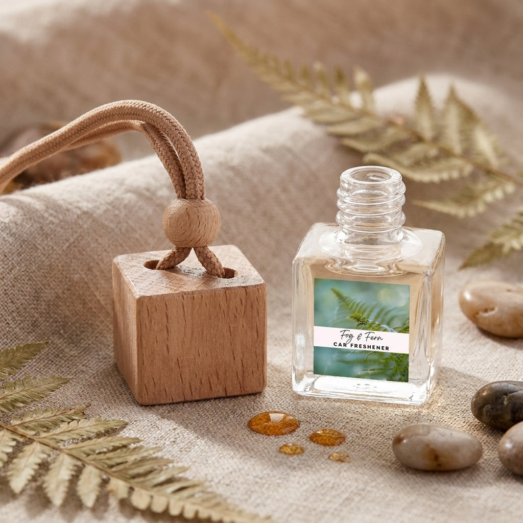 Clean & Fresh Hanging Car Freshener Collection – Crisp Linen & Cotton