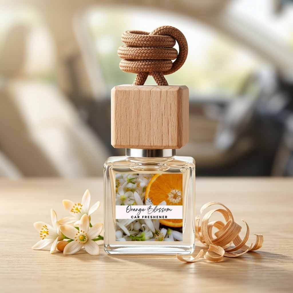Clean & Fresh Hanging Car Freshener Collection – Crisp Linen & Cotton