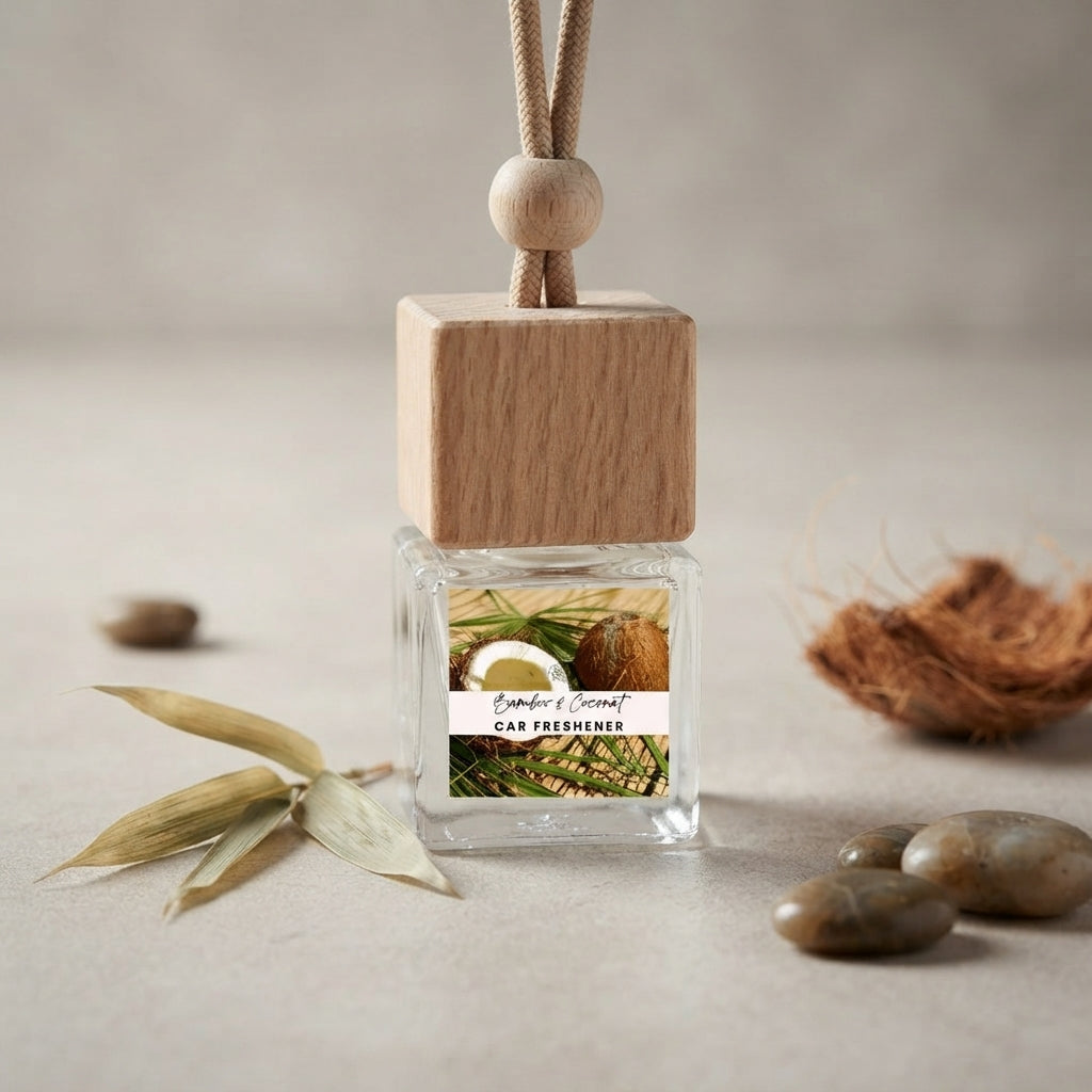 Bold & Masculine Hanging Car Freshener Collection – Woods, Amber & Smoke