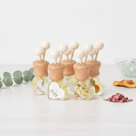 Floral & Feminine Vent Car Diffuser Collection – Elegant Blossoms