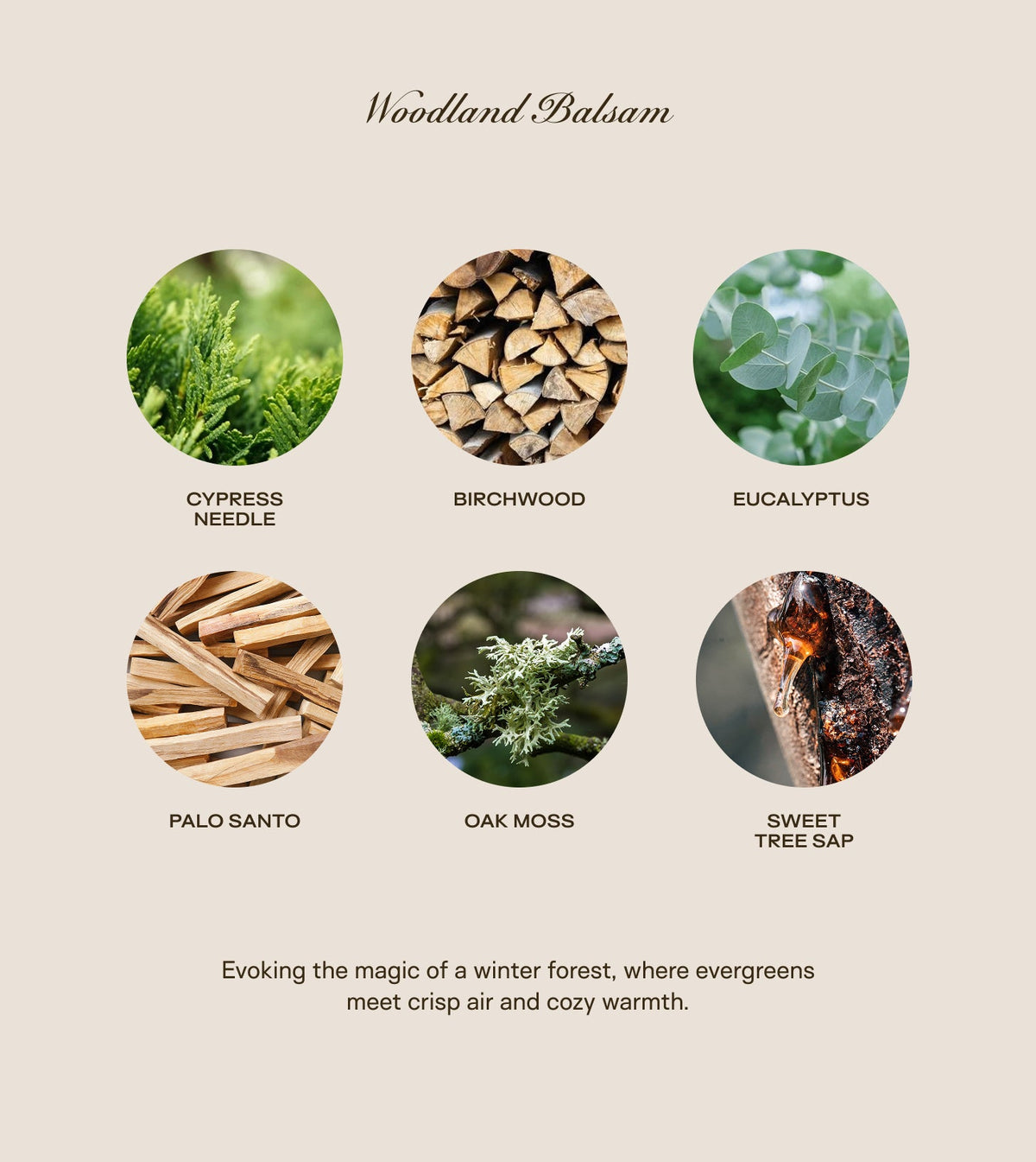 300 oz Woodland Balsam Scented Candle