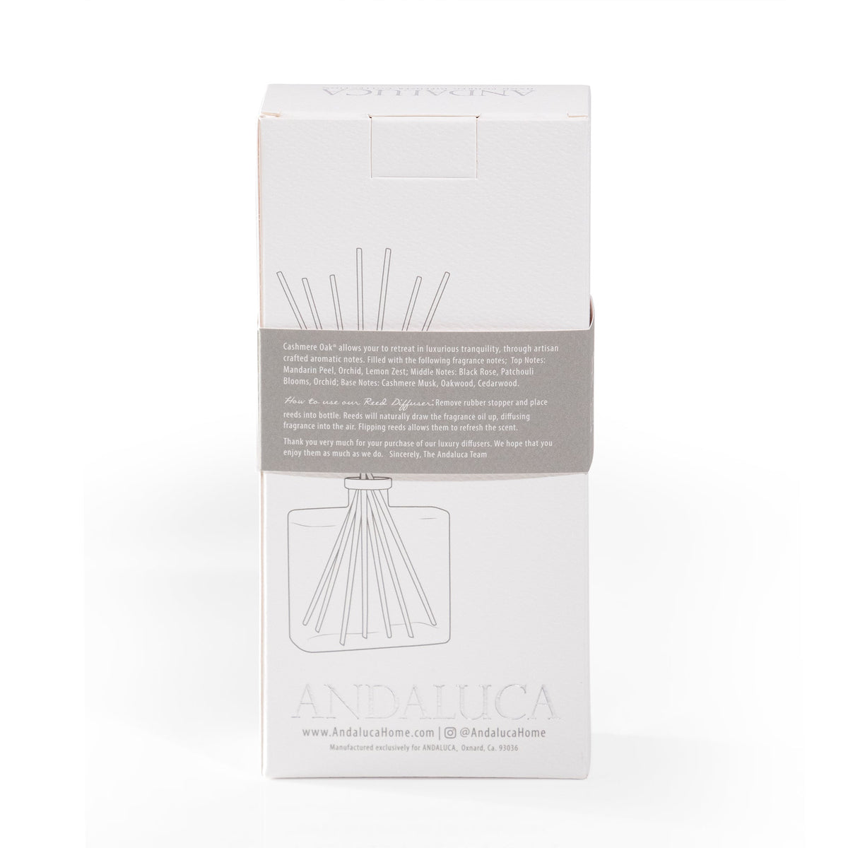 Cashmere Oak Reed Diffuser