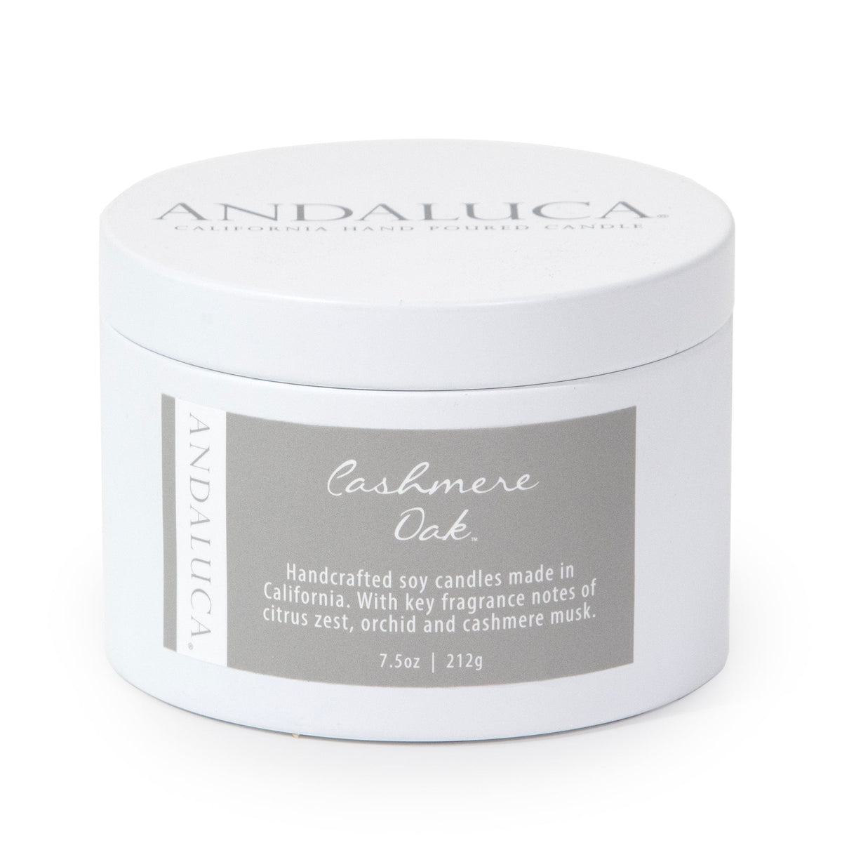 Cashmere Oak 6 oz. Tin Candle