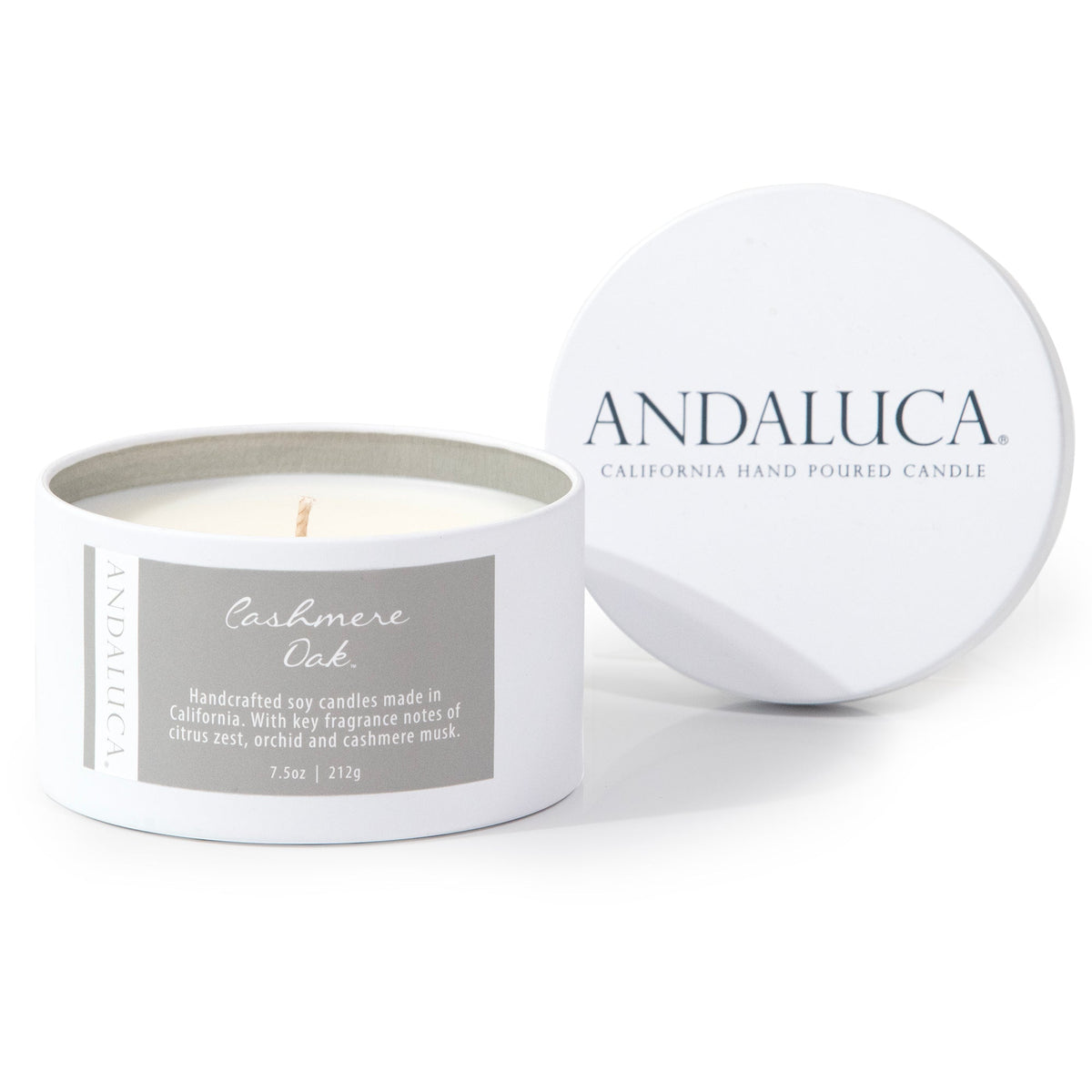Cashmere Oak 6 oz. Tin Candle