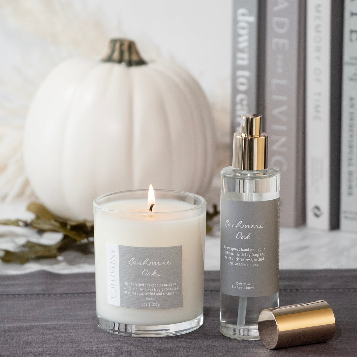 Cashmere Oak 9oz Candle