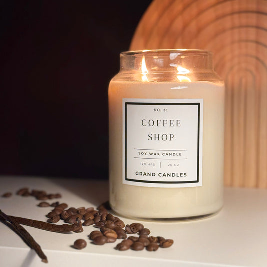 Candela alla soia Coffee Shop