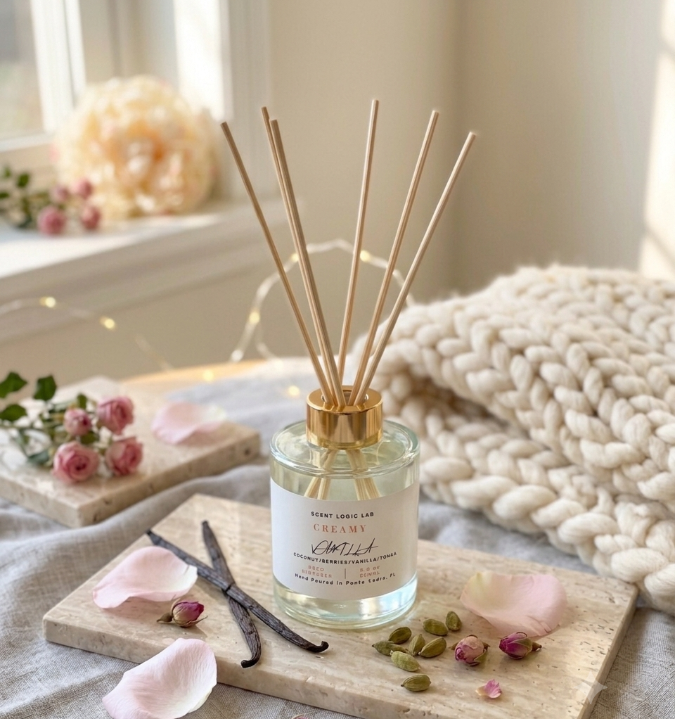 Creamy Vanilla Diffuser | Home Diffuser