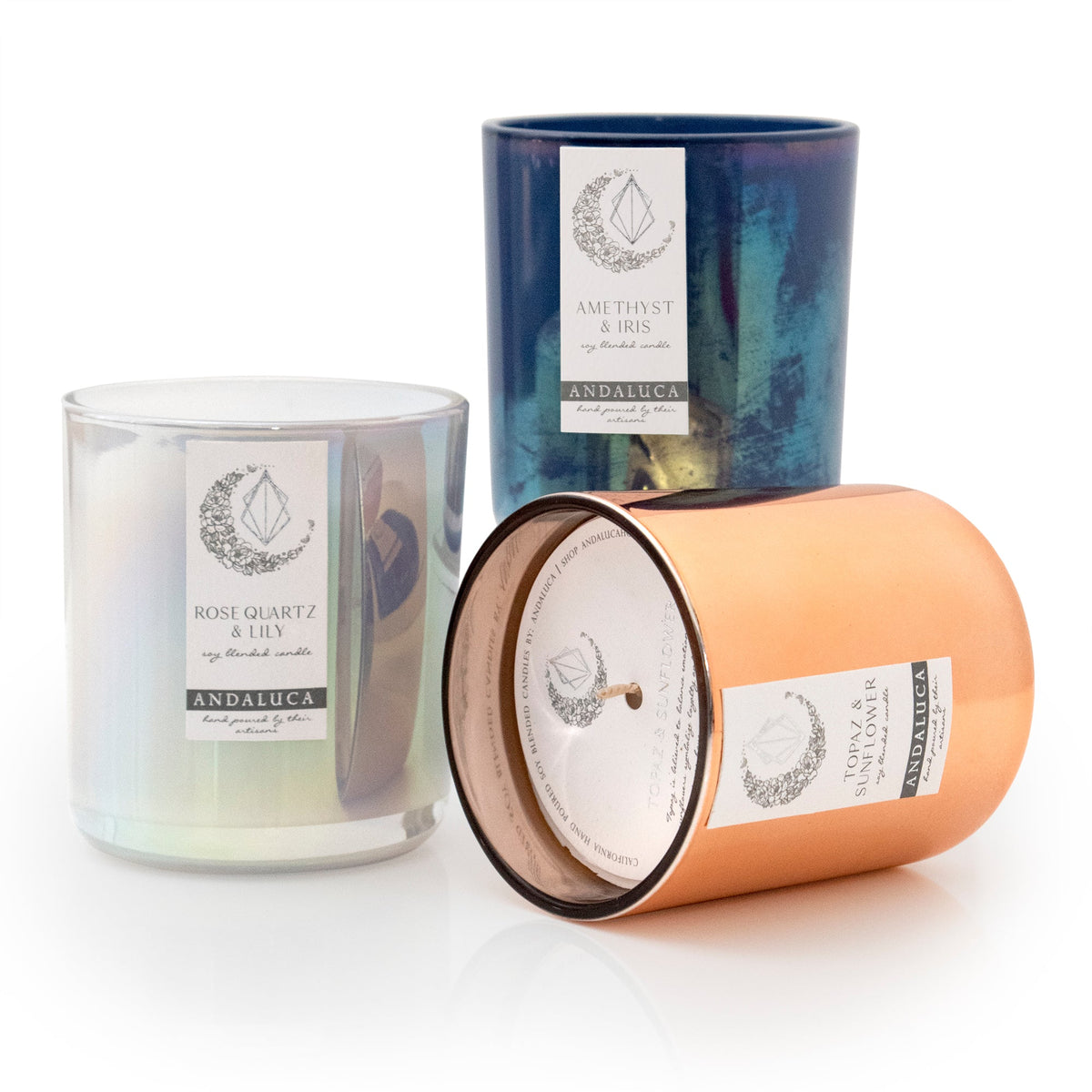 Topaz & Sunflower 12 oz Soy Blend Candle