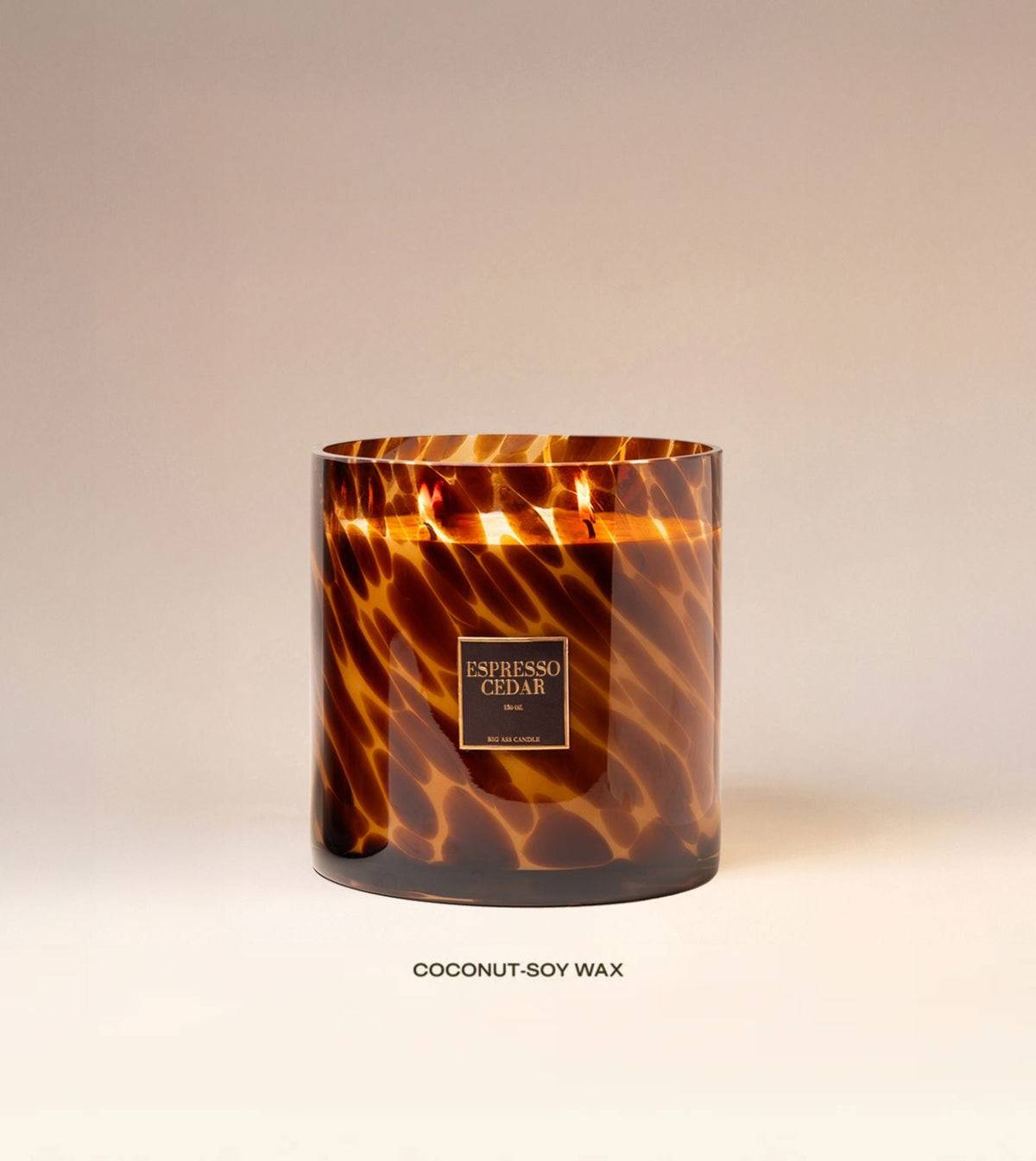 Baby Big Ass Candle Espresso Cedar 150 oz