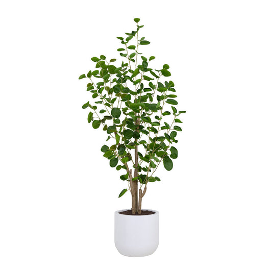 4' Faux Potted Eucalyptus Tree