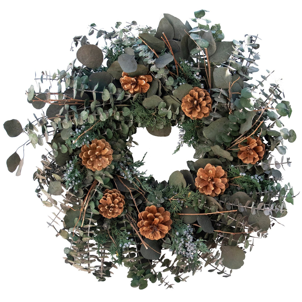 Eucalyptus Juniper & Pinecone Wreath