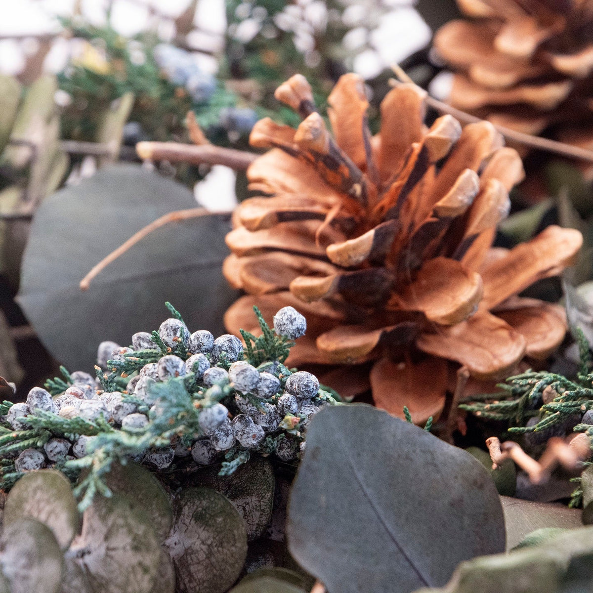 Eucalyptus Juniper & Pinecone Wreath