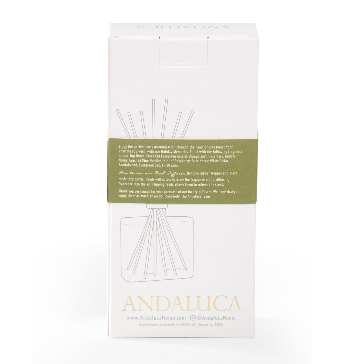Evergreen Pine Reed Diffuser