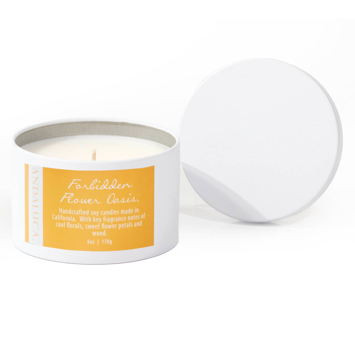 Forbidden Flower Oasis 6 oz. Tin Candle
