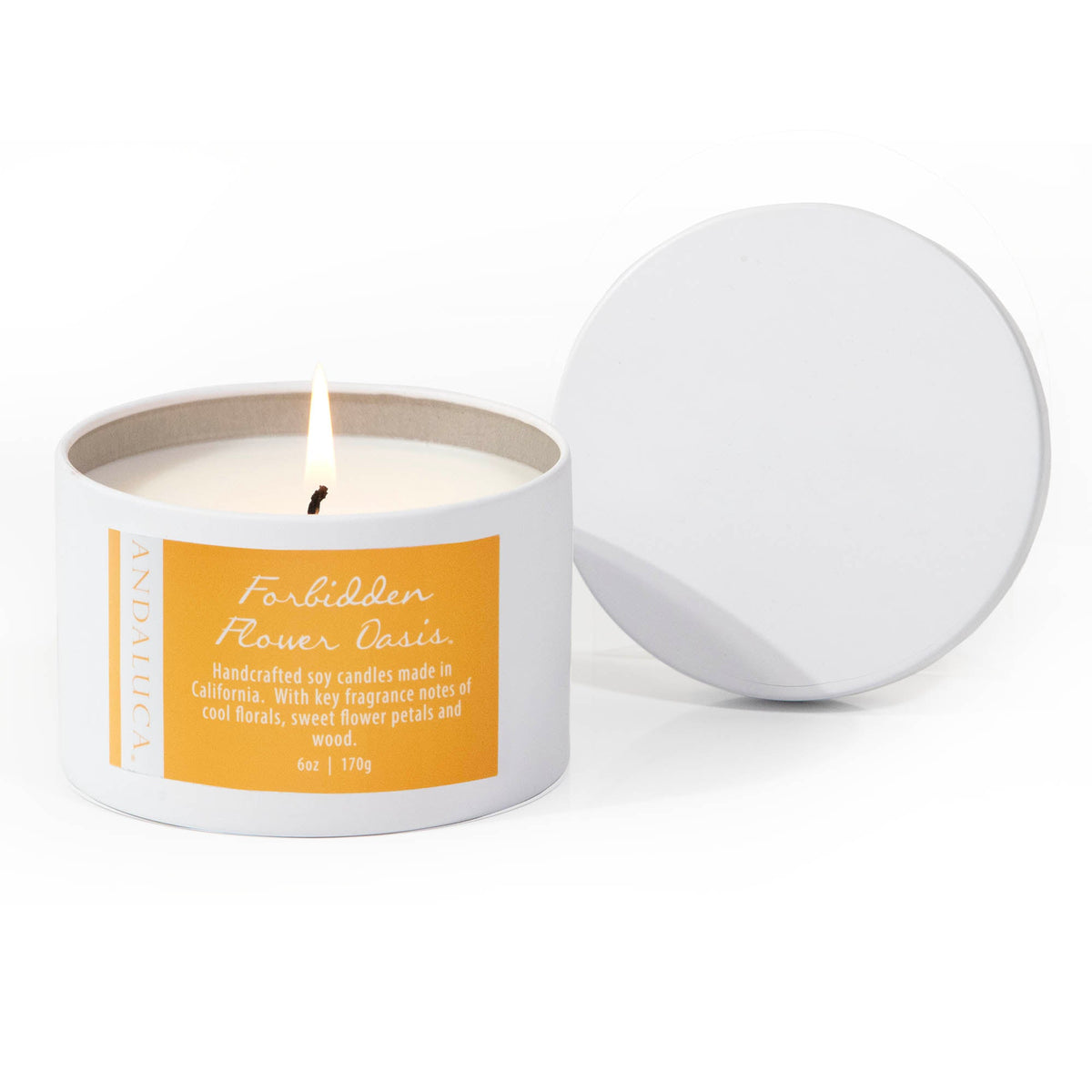 Forbidden Flower Oasis 6 oz. Tin Candle