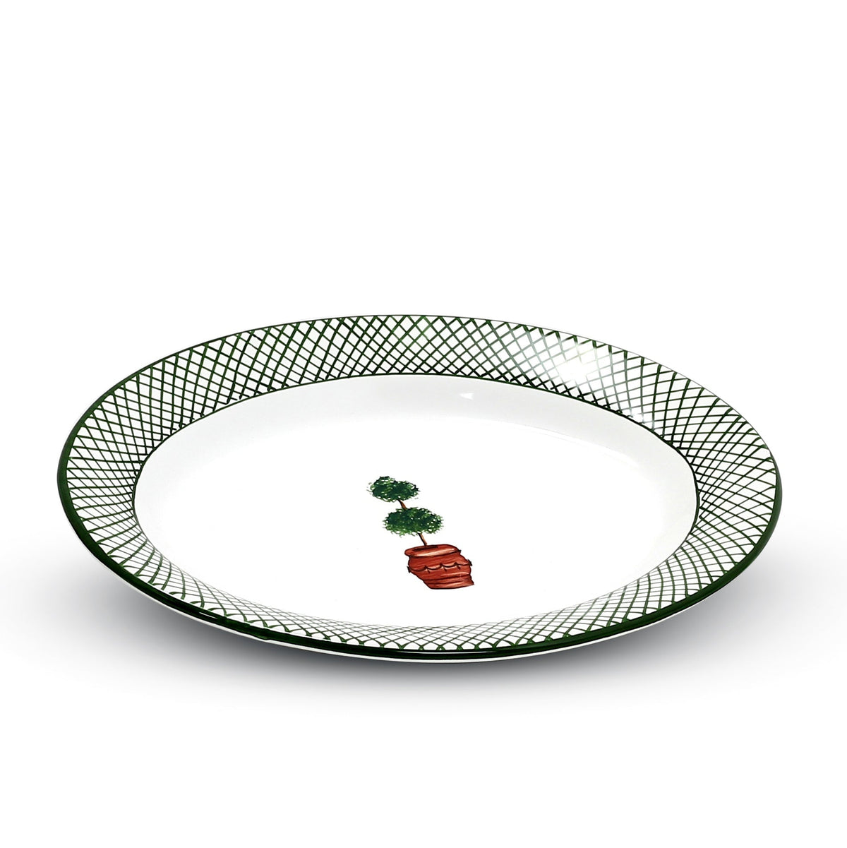GIARDINO: Oval Plate