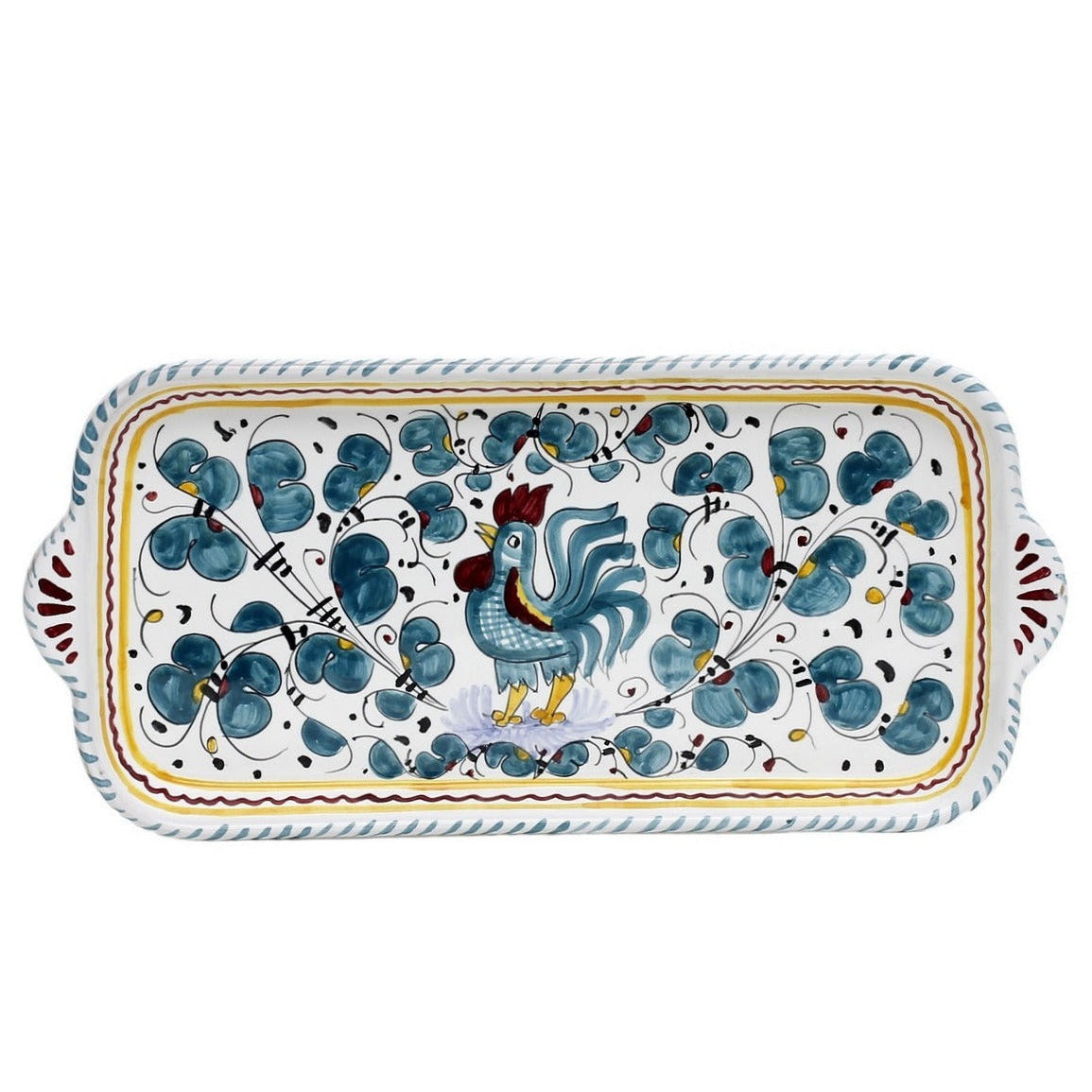 COQ VERT D'ORVIETO : Plateau rectangulaire