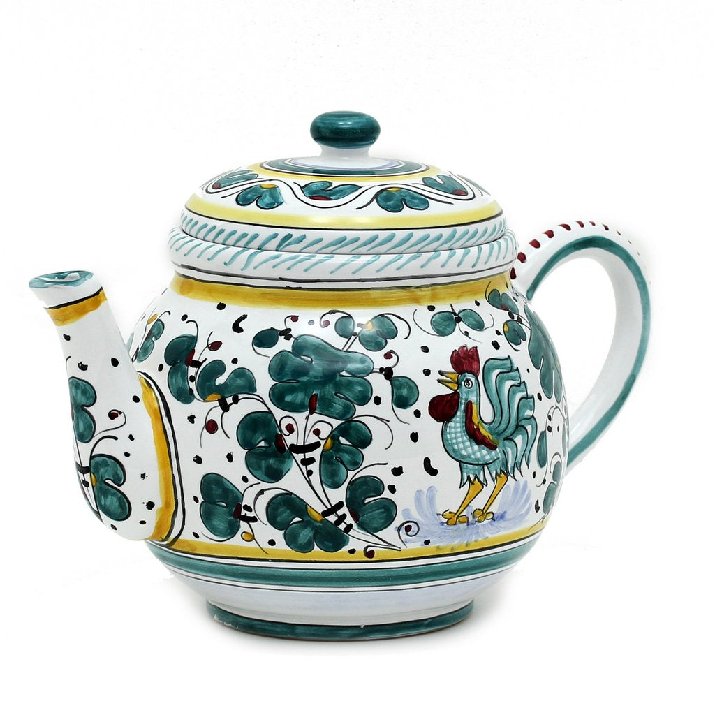 COQ VERT D'ORVIETO : Théière (6 tasses - 1,4 litre)
