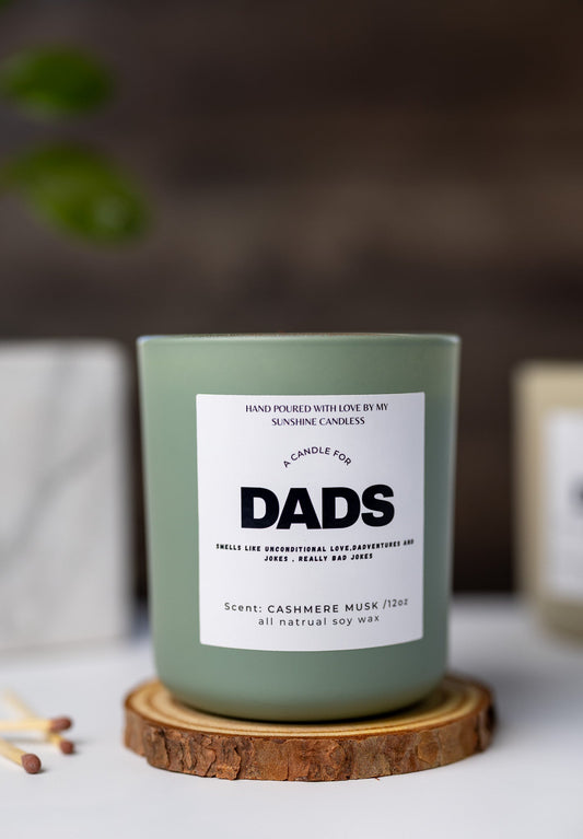 Bougie humoristique pour la fête des Pères – Cadeau pour papa, mari ou père