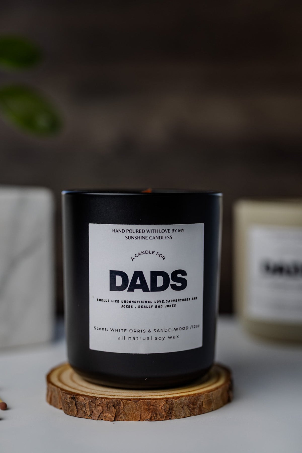 Candela divertente per la festa del papà – Regalo per papà, marito o padre