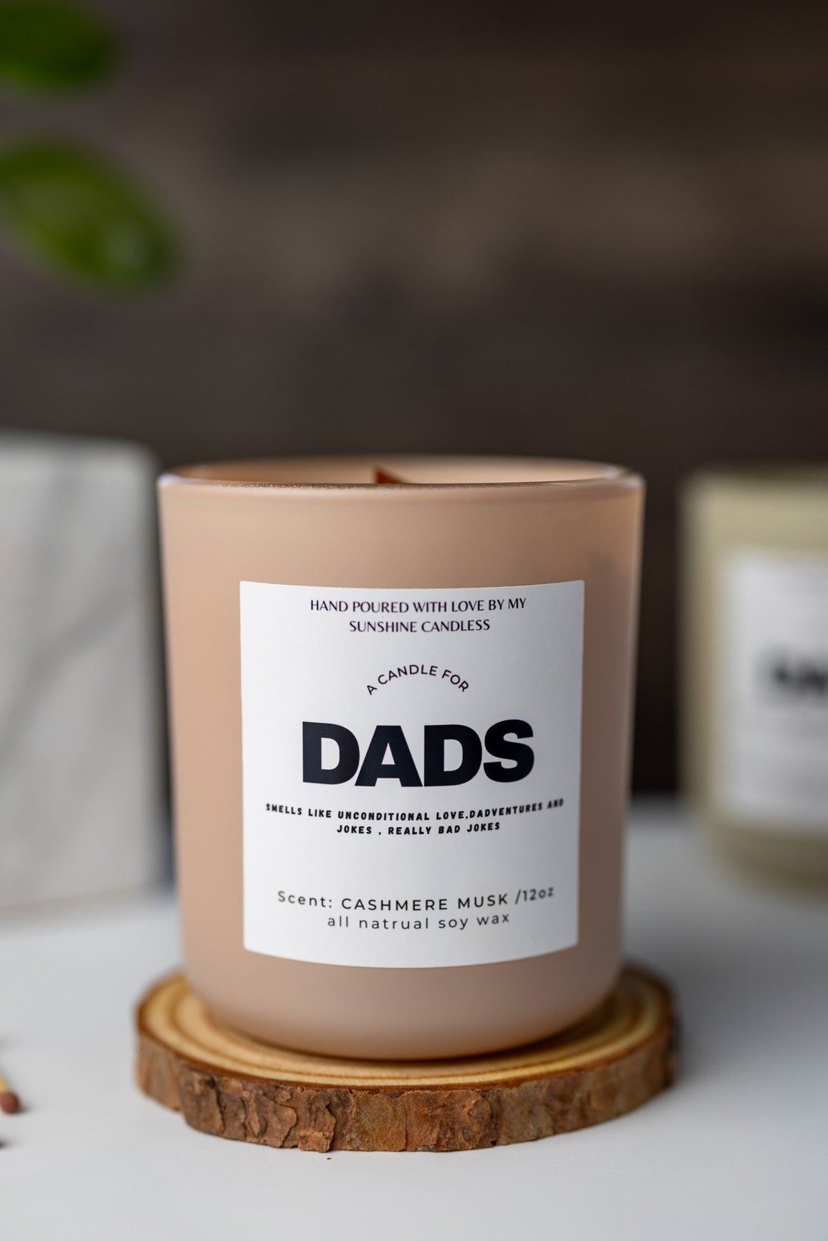 Candela divertente per la festa del papà – Regalo per papà, marito o padre