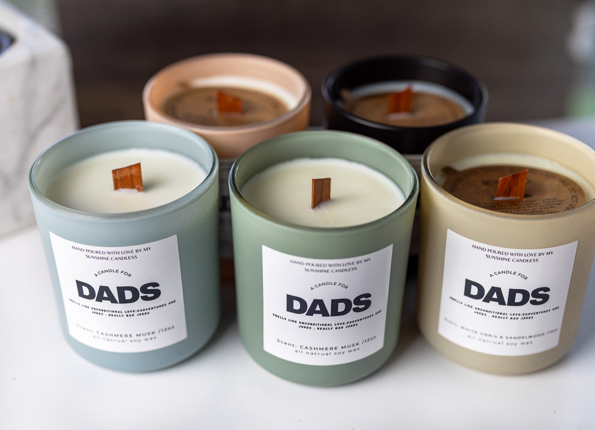 Candela divertente per la festa del papà – Regalo per papà, marito o padre