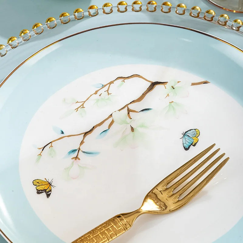 Regency Garden Fine Bone China Dinnerware Collection