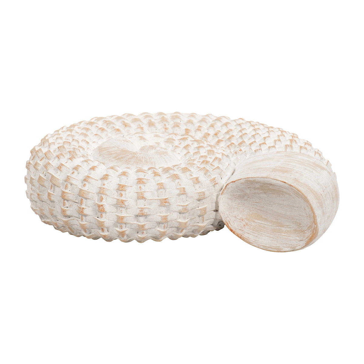 Woven Seashell Sculpture Statue Decorative Ornament for Home Bathroom Office Living Room Decor