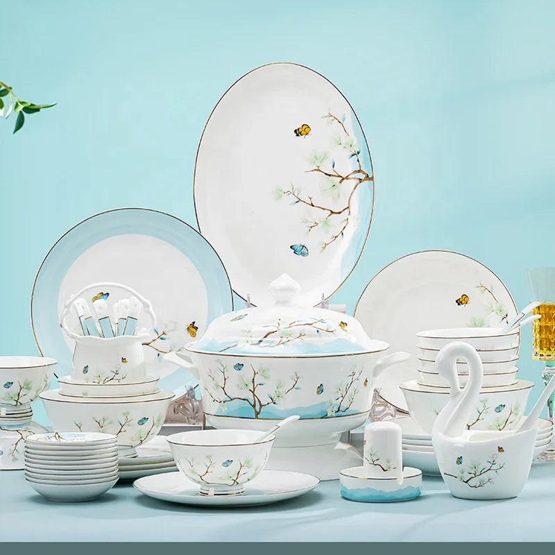 Regency Garden Fine Bone China Dinnerware Collection