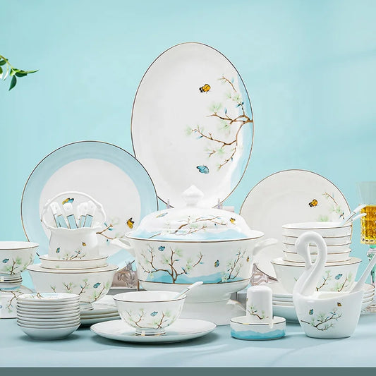Regency Garden Fine Bone China Dinnerware Collection