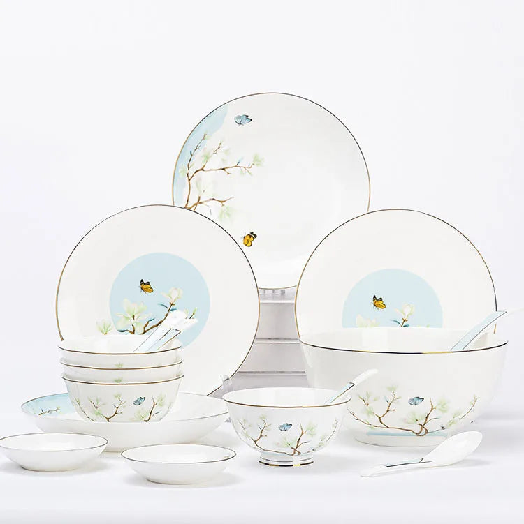 Regency Garden Fine Bone China Dinnerware Collection