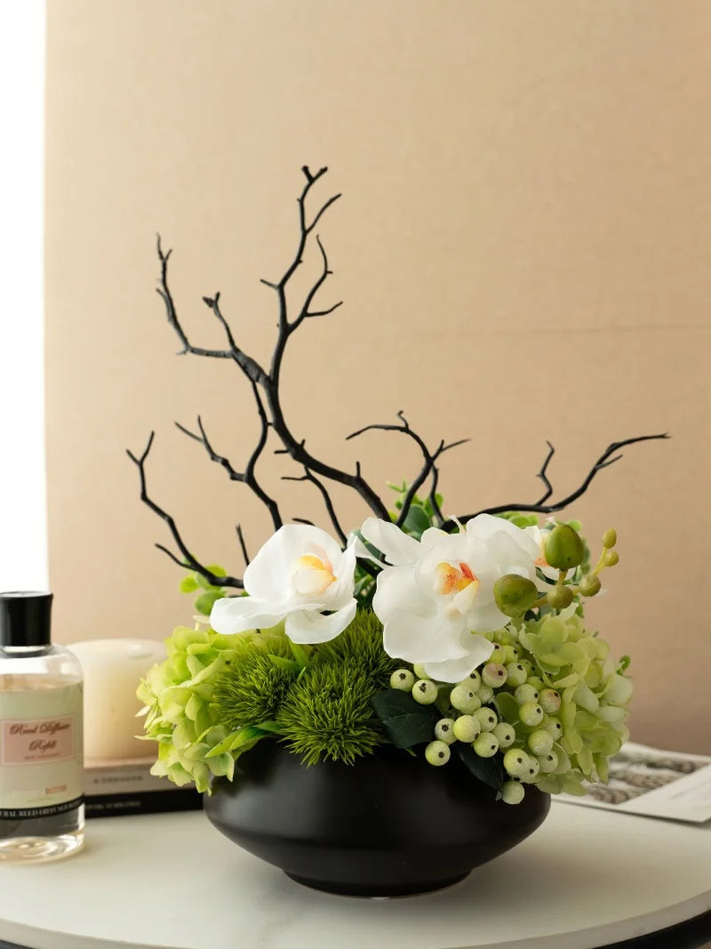 Handmade Faux Greenery Flower Ornament