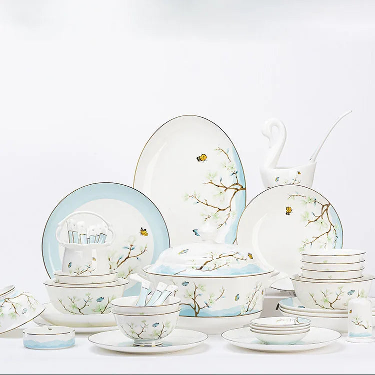 Regency Garden Fine Bone China Dinnerware Collection