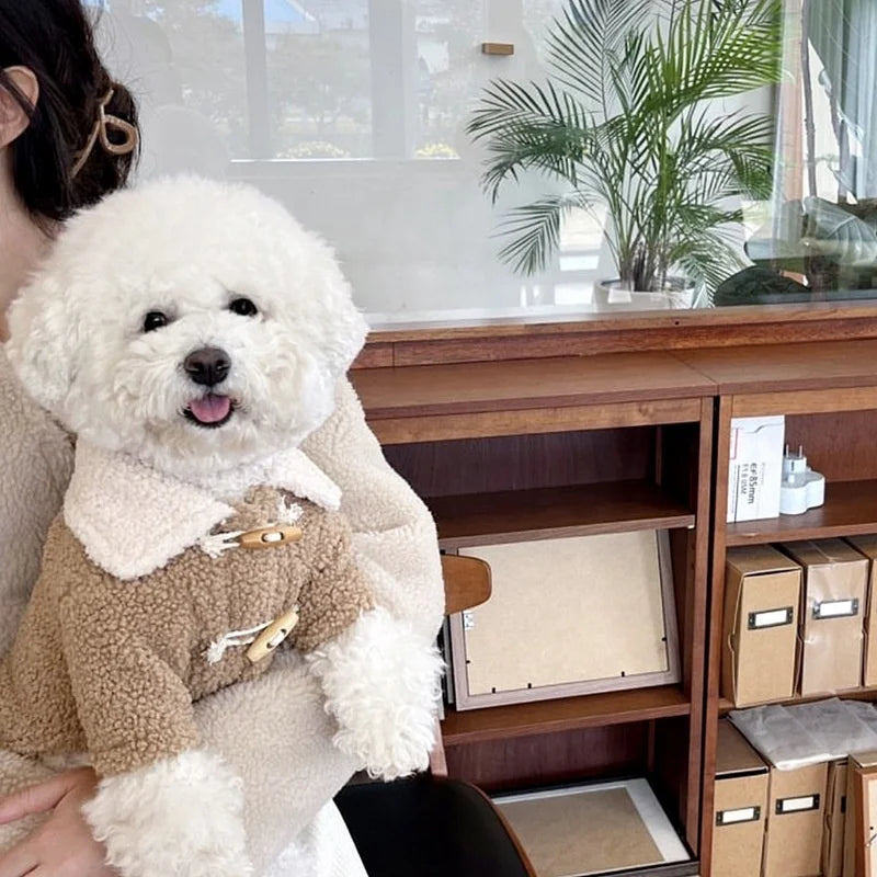 Warm Fleece Pet Coat Jacket Sweater HP06776