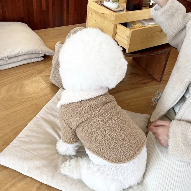 Warm Fleece Pet Coat Jacket Sweater HP06776