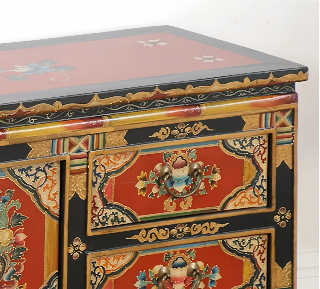 Himalayan Heritage Low Console Cabinet