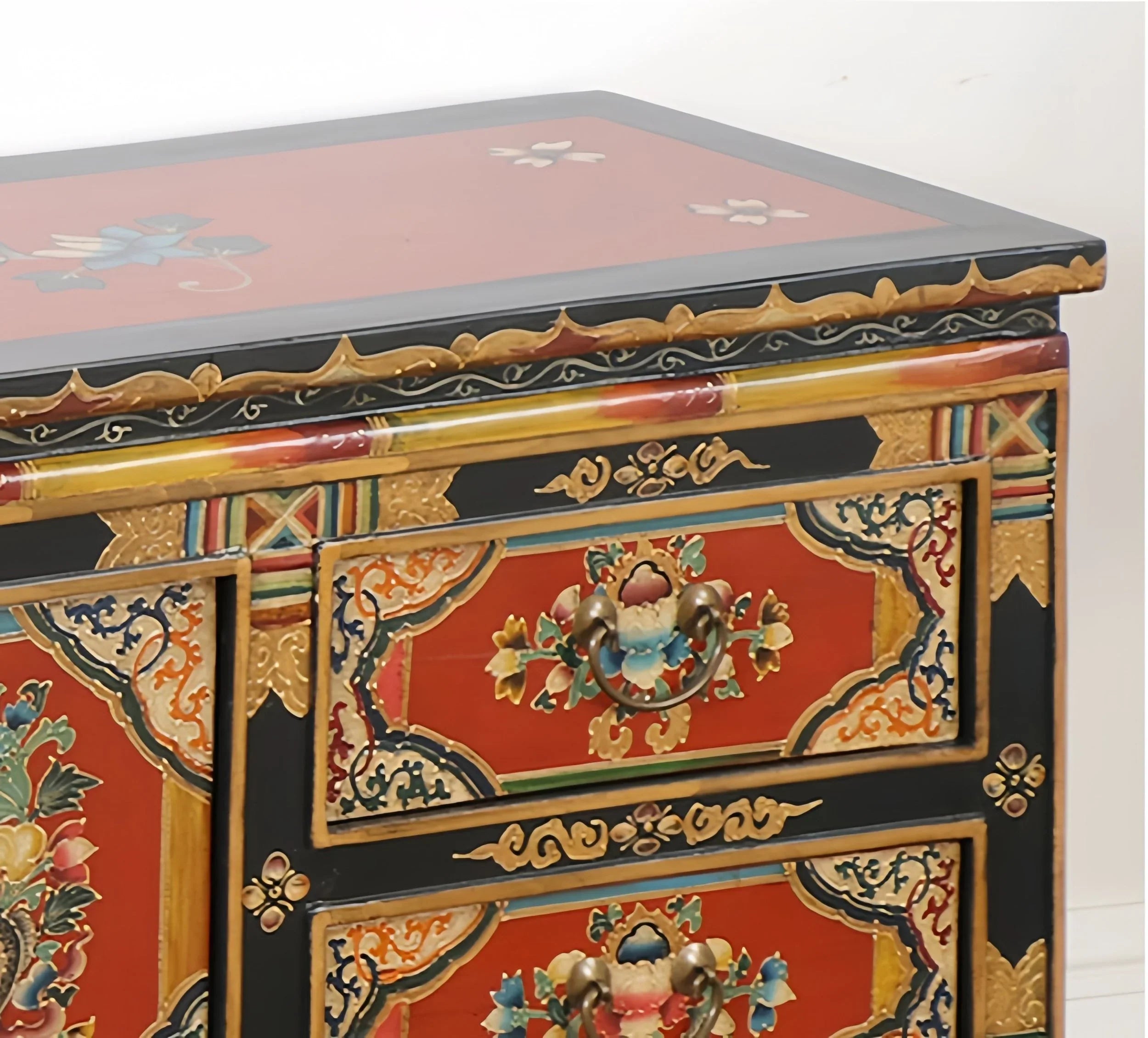 Himalayan Heritage Low Console Cabinet