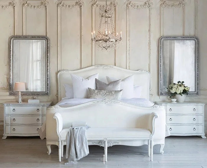 French Country Antique Settee