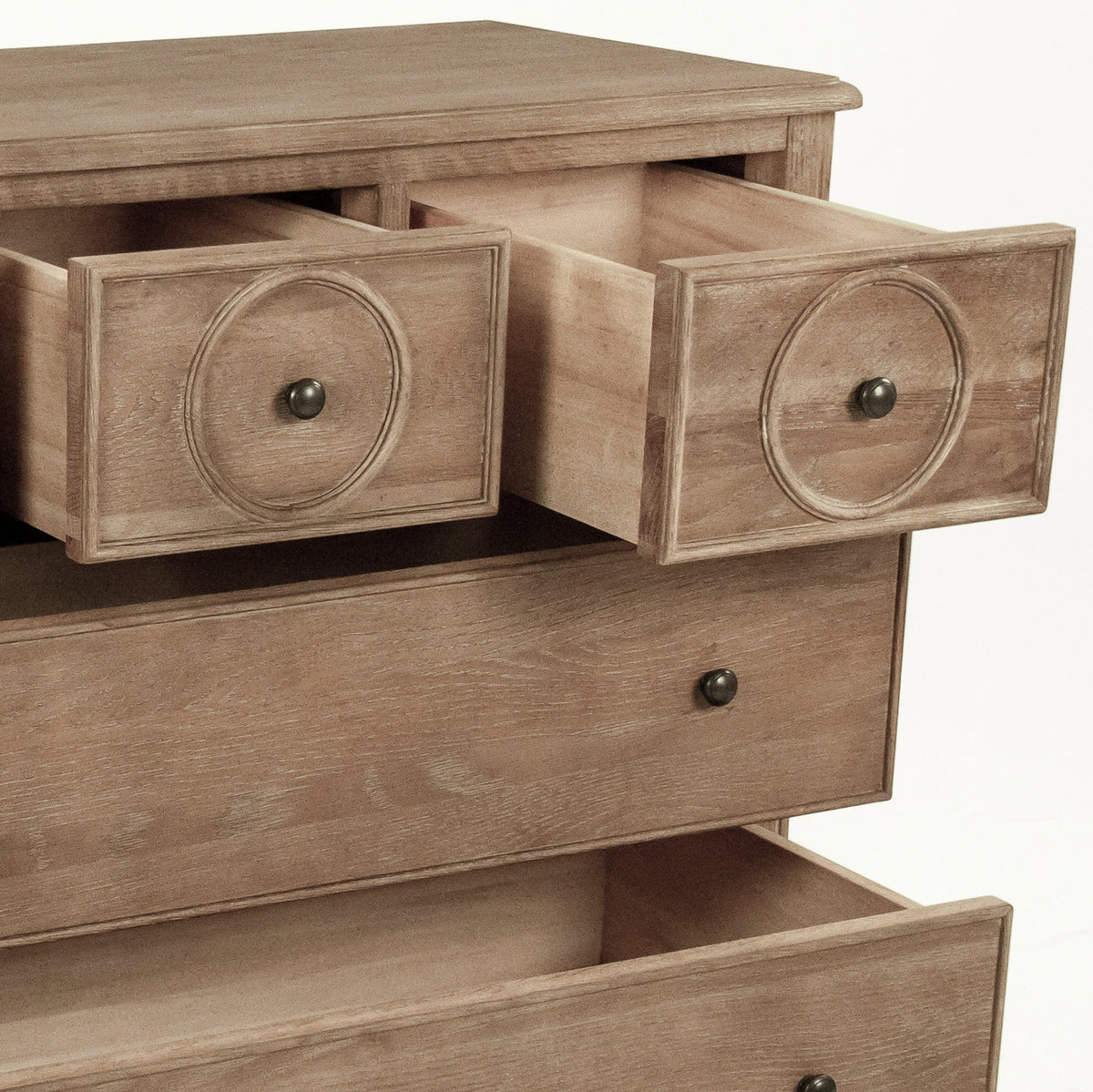 Edward Limed Grey Oak Dresser