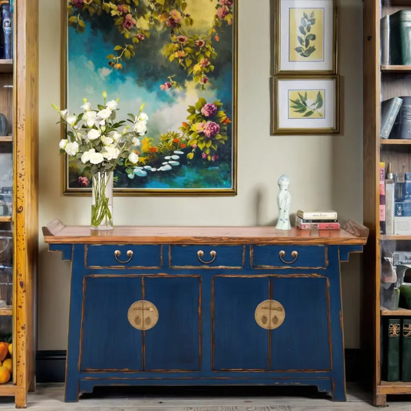 Jade Dynasty Console Cabinet