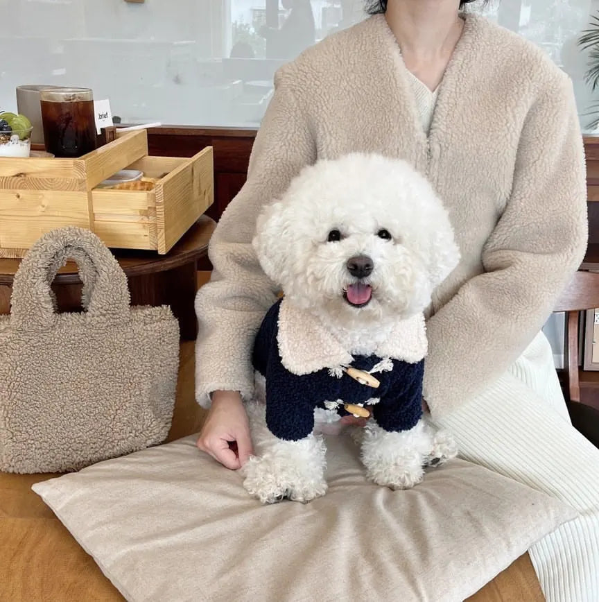 Warm Fleece Pet Coat Jacket Sweater HP06776