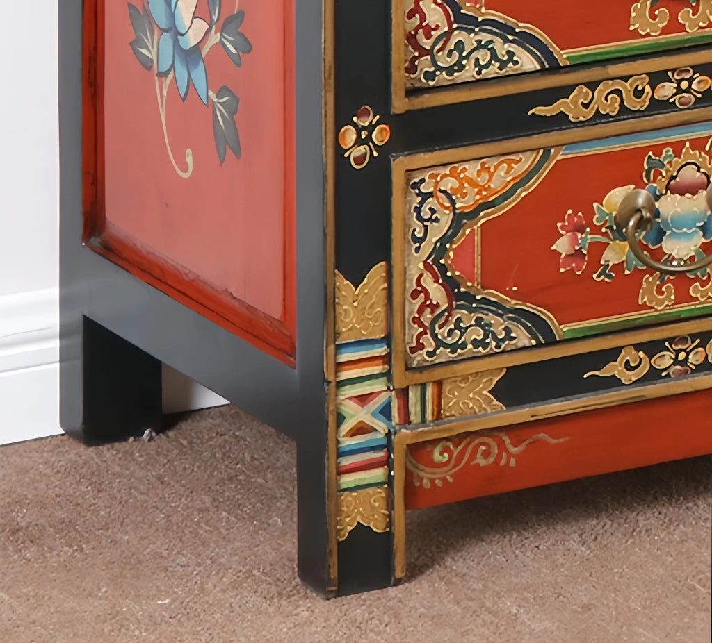 Himalayan Heritage Low Console Cabinet