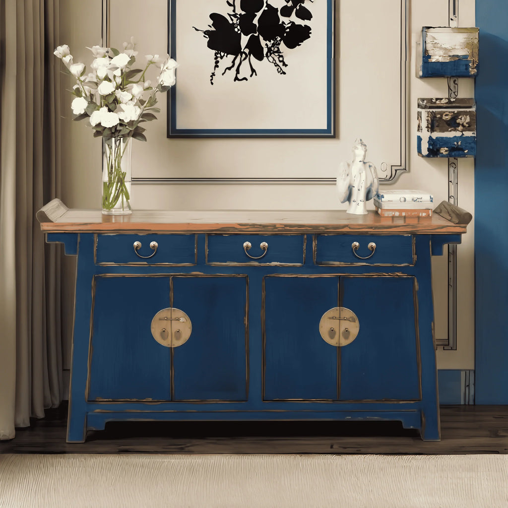 Jade Dynasty Console Cabinet